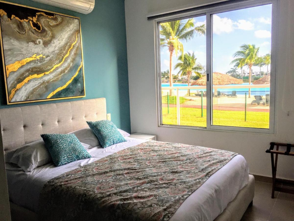 Escape Al Caribe Con Una Vista Impresionante En Pilarita'S Dream Lagoons Cancún Zewnętrze zdjęcie