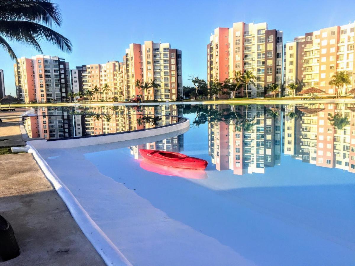 Escape Al Caribe Con Una Vista Impresionante En Pilarita'S Dream Lagoons Cancún Zewnętrze zdjęcie
