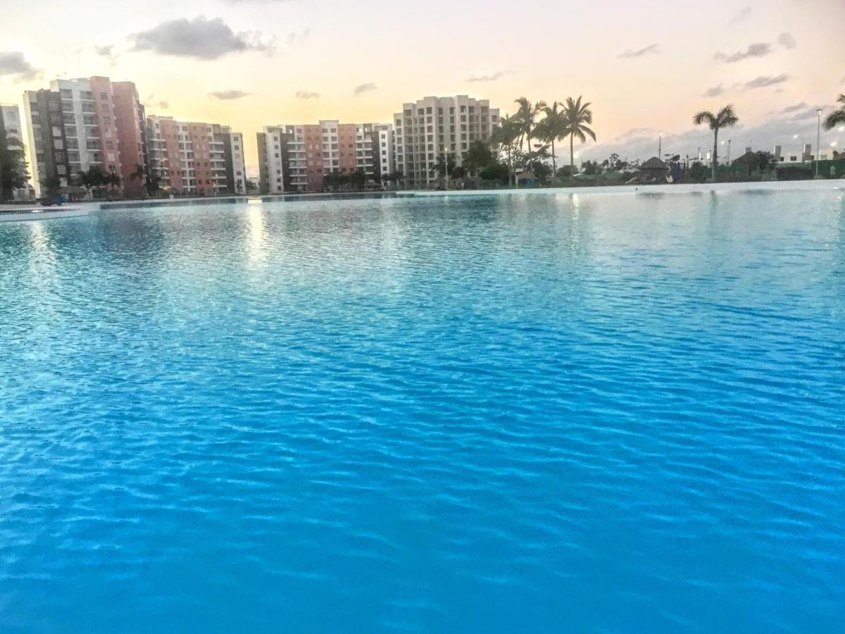 Escape Al Caribe Con Una Vista Impresionante En Pilarita'S Dream Lagoons Cancún Zewnętrze zdjęcie