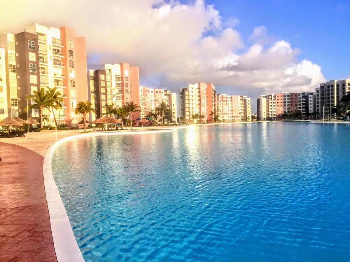 Escape Al Caribe Con Una Vista Impresionante En Pilarita'S Dream Lagoons Cancún Zewnętrze zdjęcie