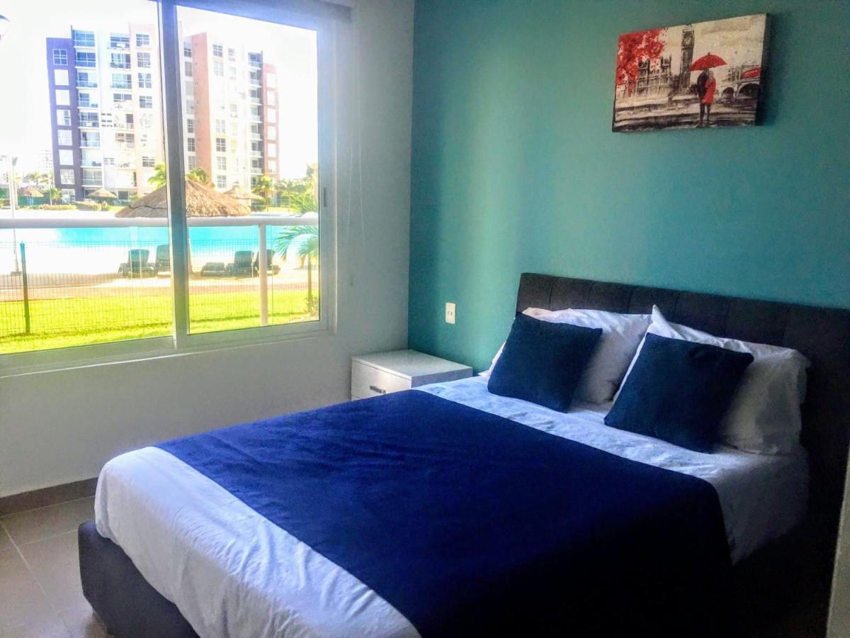 Escape Al Caribe Con Una Vista Impresionante En Pilarita'S Dream Lagoons Cancún Zewnętrze zdjęcie
