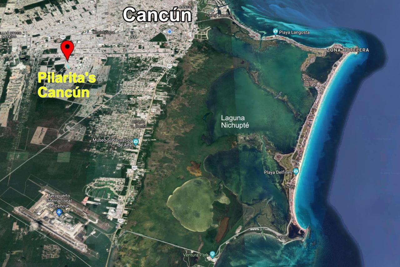 Escape Al Caribe Con Una Vista Impresionante En Pilarita'S Dream Lagoons Cancún Zewnętrze zdjęcie