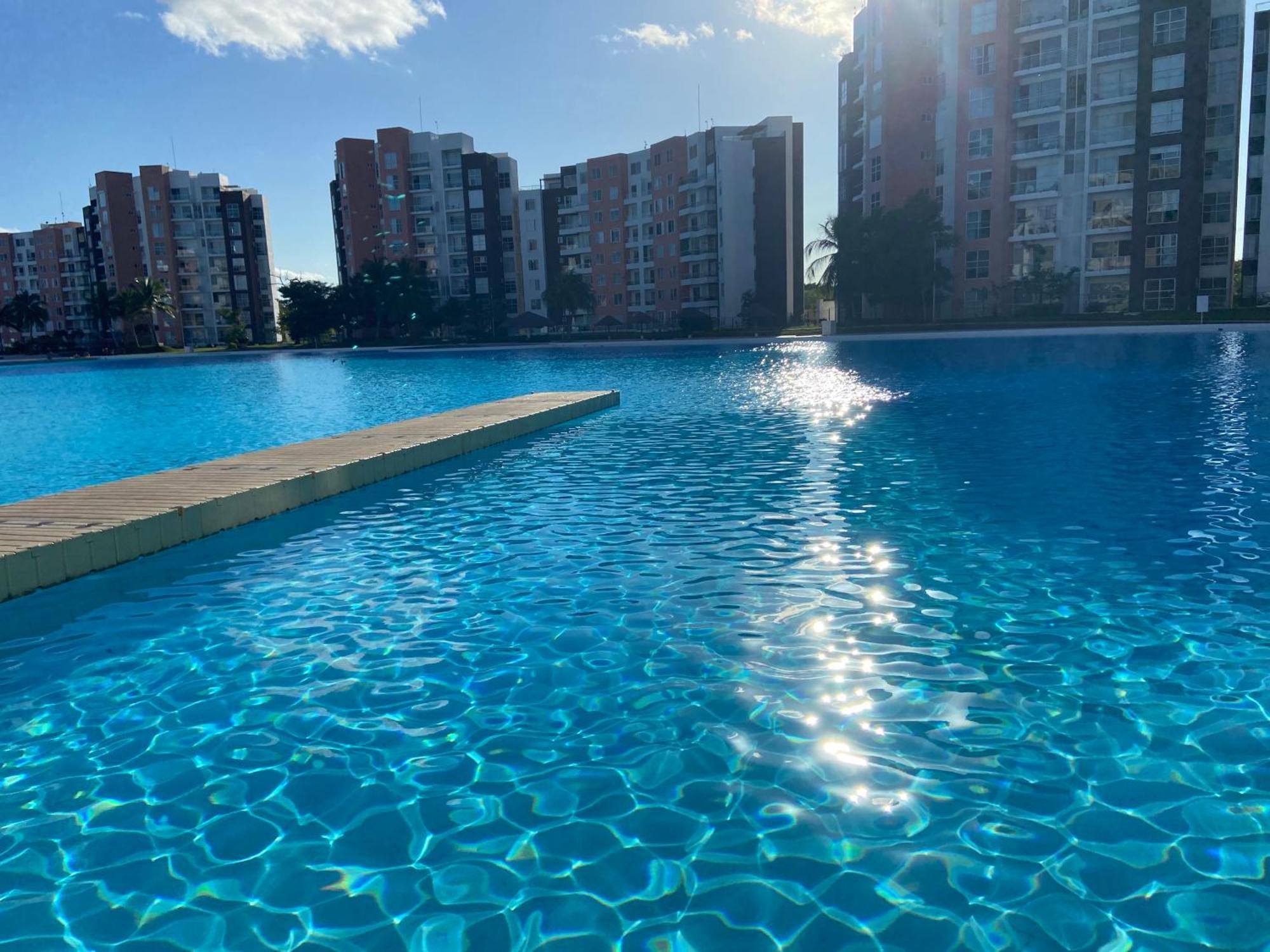 Escape Al Caribe Con Una Vista Impresionante En Pilarita'S Dream Lagoons Cancún Zewnętrze zdjęcie